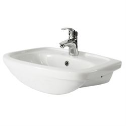 Раковина на тумбу ОСКОЛЬСКАЯ КЕРАМИКА  Арго  50 белый, 40701000505 T0062340 - фото 5441344