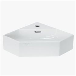 Раковина на тумбу SANITA LUXE Line угловая, LIN35SLWB01 T0041531 - фото 5441924