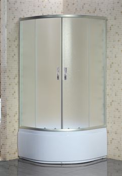Душевой уголок Loranto CS-8010S 80*80*195 высокий 40 см, стекло 4 мм T0019183 - фото 5444164