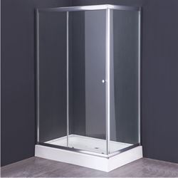 Душевой уголок COMFORTY 33, прозрачное стекло, с поддоном, 1200*800*1950, 00-00000156 T0041193 - фото 5444203