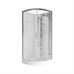 Душевая кабина Aquanet Passion R 2.0 1/4 круга, 900x900, зеркало, хром, 00263868 T263868 - фото 5445872