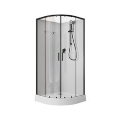 Душевая кабина Aquanet PassionEVOR80 1/4круга, 800х800, BLACK, 00281984 T281984 - фото 5445925