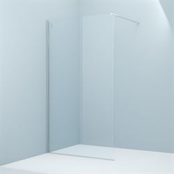 Душевое ограждение IDDIS Slide перегородка Walk In, хром 110x195, SLI8CS1i23 T0045319 - фото 5447813