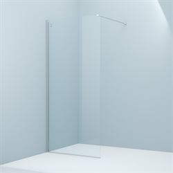 Душевое ограждение IDDIS Slide перегородка Walk In, хром 90x195, SLI8CS9i23 T0045322 - фото 5447823