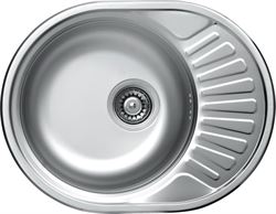 Мойка из нержавеющей стали PREMIAL PL 5745 U 570*450*180 0,8 мм ГЛЯНЕЦ T0020909 - фото 5450023