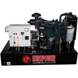 Дизельный генератор EUROPOWER EPS 8 DE (1500 об/мин, шумозащитный кожух) 620-032970 - фото 5523540