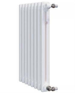 Стальной трубчатый радиатор 2-колончатый Zehnder Charleston 2056/08/1270/RAL 9016 M178252 - фото 5624635