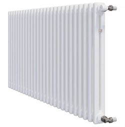 Стальной трубчатый радиатор 2-колончатый Zehnder Charleston 2056/26/1270/RAL 9016 M178229 - фото 5630156