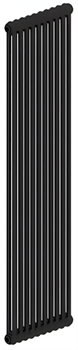 Стальной трубчатый радиатор 2-колончатый IRSAP TESI 21800/10 Т30 cod.10 (RAL9005 черный) (RR218001010A430N01) M130919 - фото 5630888