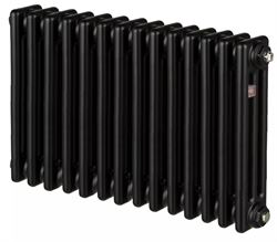 Стальной трубчатый радиатор 3-колончатый Zehnder Charleston 3057/14/1270/RAL 9217 M178480 - фото 5636967