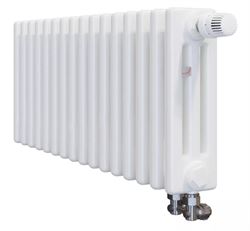 Стальной трубчатый радиатор 3-колончатый Zehnder Charleston Completto 3037/16/V001/RAL 9016 M178419 - фото 5640511