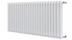 Стальной трубчатый радиатор 3-колончатый Zehnder Charleston 3057/24/1270/RAL 9016 M178332 - фото 5640705