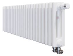 Стальной трубчатый радиатор 3-колончатый Zehnder Charleston Completto 3037/24/V001/RAL 9016 M178418 - фото 5641651