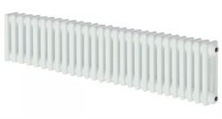 Стальной трубчатый радиатор 3-колончатый Zehnder Charleston 3037/28/1270/RAL 9016 M178409 - фото 5641815