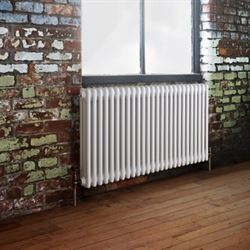 Стальной трубчатый радиатор 3-колончатый Arbonia 3030/38 N12 3/4 RAL 9016 M86263 - фото 5642445