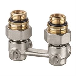 Арматура нижнего подключения КЗТО Vekotrim-1/2 угловая (Н-узел) M118011 - фото 5655966