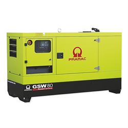 Дизельный генератор PRAMAC GSW80I Mecc Alte трехфазный в кожухе 549-059329 - фото 5866392