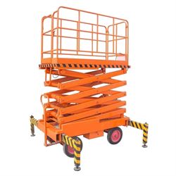 Подъемник ножничный передвижной TOR SJY-0,5-14AC 878-102572 - фото 6026530