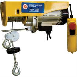 Электротельфер Калибр ЭТФ-800 271-108642 - фото 6031268