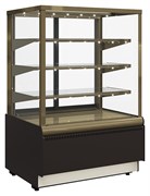 Витрина кондитерская Carboma KC70 VV 0,9-1 Standard Люкс (0102-0109, шоколад / золото) E79506