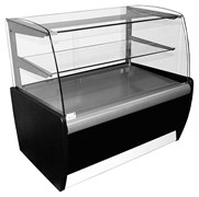 Витрина кондитерская KAYMAN K-ВК-1300 мини серебро E80609