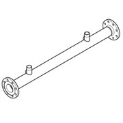 Труба газовая, в сборе DN50, подключения для 2 или 4 котлов, Vaillant 0020107867