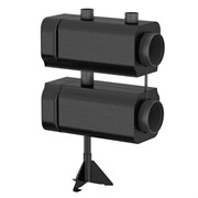 Распределительная гребенка Meibes MeiFlow L MF 4 х4 , 1вых., сталь черная M66457.370