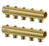 Коллектор Danfoss FHF 1 х3/4 , 7вых., латунь, (компл) 088U0547