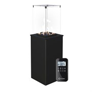 Газовый уличный обогреватель Kratki PATIO MINI/G31/37MBAR/S - сталь, с пультом ДУ M64645