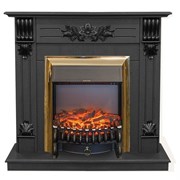 Пристенный электрокамин Real-Flame Ottawa STD/EUG DN с очагами Fobos s Lux BL/BR, Majestic s Lux BL/BR M52315