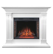 Пристенный электрокамин Royal Flame Lyon с очагом Vision 28 EF LED FX (Белый) M117985