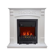 Пристенный электрокамин Royal Flame Sorrento с очагом Aspen Black/Brass M136684