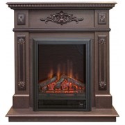 Пристенный электрокамин Real-Flame Lilian STD/EUG DN с очагом Eugene M52245