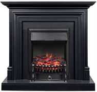 Пристенный электрокамин Royal Flame Bradford (Серый графит) с очагом Fobos FX Black/Brass M215617