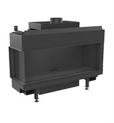 Панорамный газовый камин Kratki LEO/L/100/G20(магистральный газ) M183720