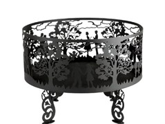 Уличный камин Fire bowls Влюбленные (60х60х4) M193647