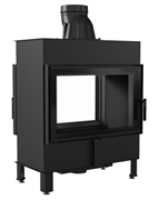 Тоннельная дровяная топка Kratki LUCY/14/T черная футеровка M213584