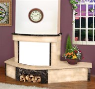 Облицовка для дровяных каминов MadeIra Dominica Dark Crema Marfil, Dark Chokolate М с700 M17520