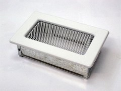 Вентиляционная решетка для камина Kratki 11х17 белая 117B M111877
