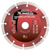 Диск алмазный отрезной сегментный MATRIX 150 х 22,2 мм, сухая резка 142-153481