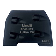 Алмазный пад Linolit #PCD4x1/4 MB_LN LEFT (левый) (Коготь) 206-148229
