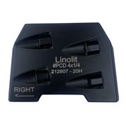 Алмазный пад Linolit #PCD4x1/4 MB_LN RIGHT (правый) (Коготь) 206-148230