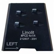 Франкфурт алмазный Linolit #PCD4x1/4 MB_LN LEFT (левый) (Коготь) 206-148239