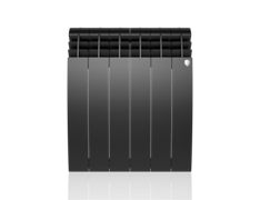Алюминиевый радиатор Royal Thermo Biliner Alum 500 Noir Sable 6 секц. M182296