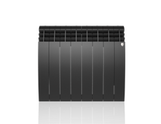 Алюминиевый радиатор Royal Thermo Biliner Alum 500 Noir Sable 8 секц. M182298