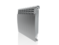Алюминиевый радиатор Royal Thermo Biliner Alum 500 Silver Satin 8 секц. M182290
