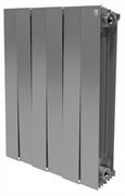 Биметаллический радиатор Royal Thermo Piano Forte 500 Silver Satin 4 секц. M100437