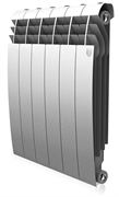 Биметаллический радиатор Royal Thermo BiLiner 500 Silver Satin 6 секц. M100422