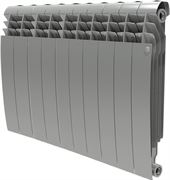 Биметаллический радиатор Royal Thermo BiLiner 500 Silver Satin 10 секц. M100429