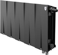 Биметаллический радиатор Royal Thermo Pianoforte 300 VD 10 секц. Noir Sable M241345